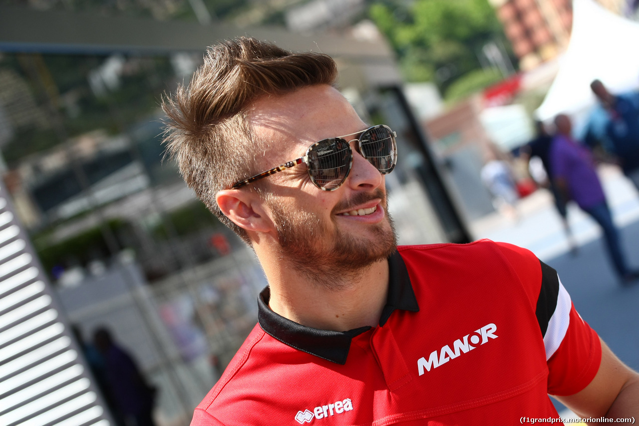 GP MONACO, 20.05.2015- William Stevens (GBR) Manor Marussia F1 Team