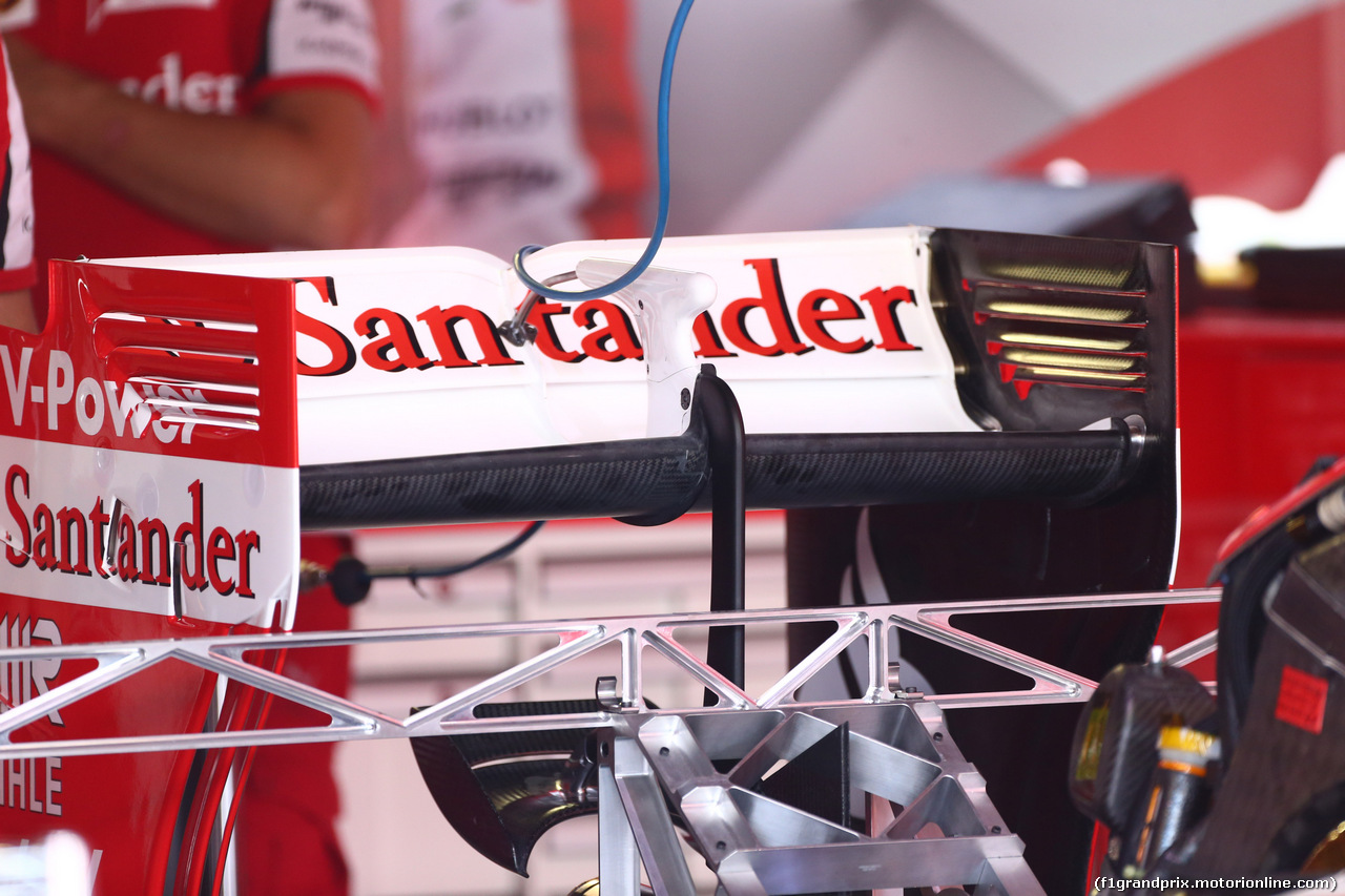 GP MONACO, 20.05.2015- Ferrari SF15-T Rear Wing