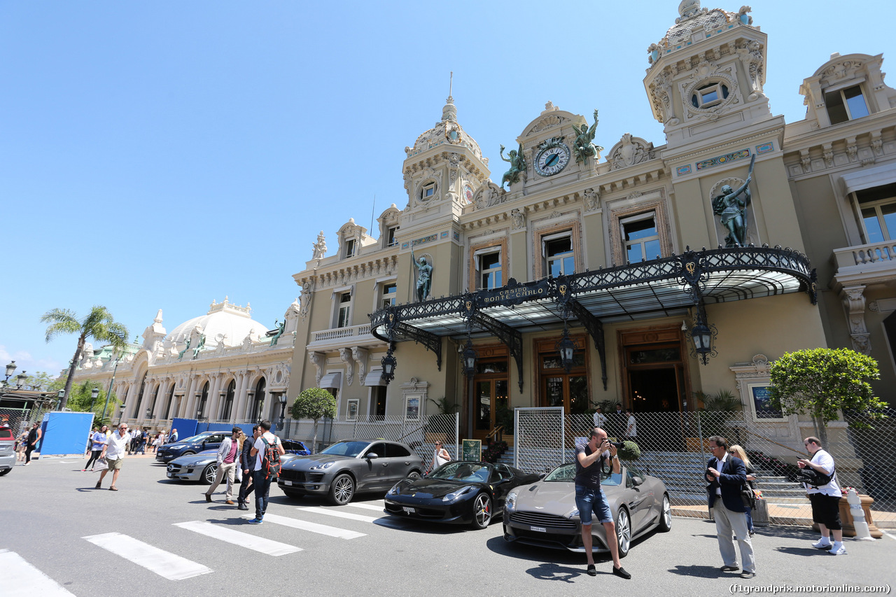GP MONACO, 20.05.2015- Atmosphere of Montecarlo