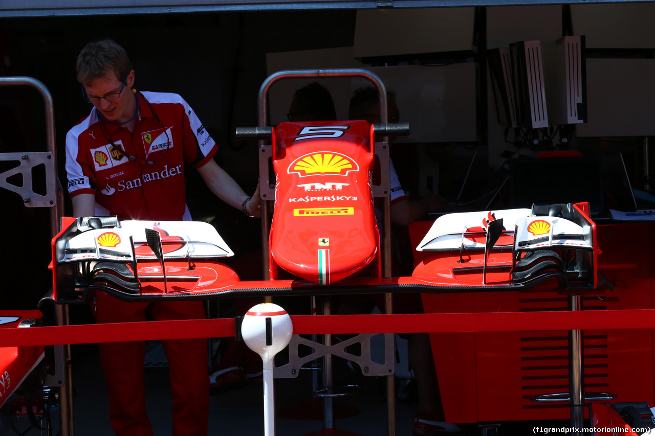 GP MONACO, 20.05.2015- Ferrari SF15-T Frontal Wing