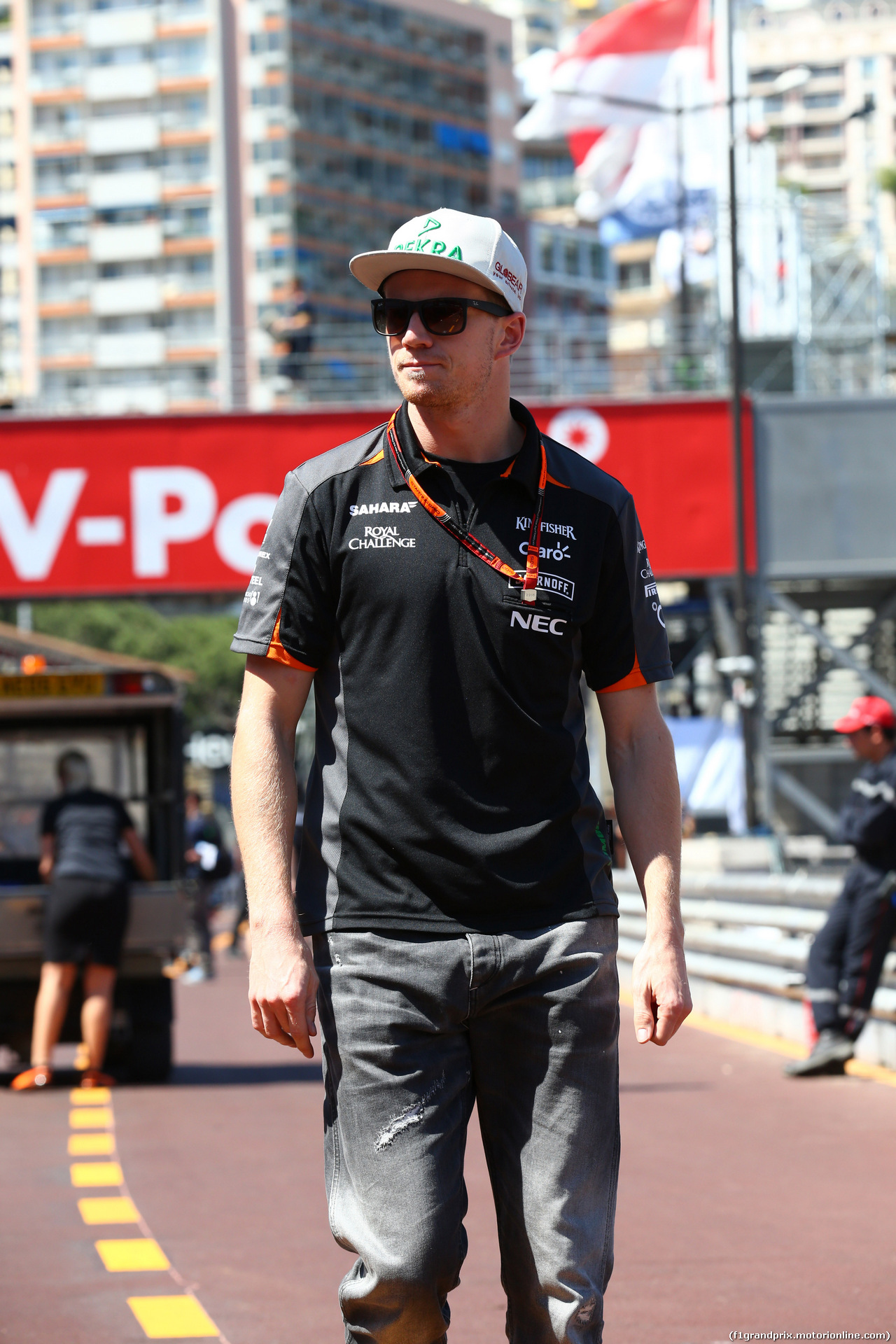 GP MONACO, 20.05.2015- Nico Hulkenberg (GER) Sahara Force India F1 VJM08
