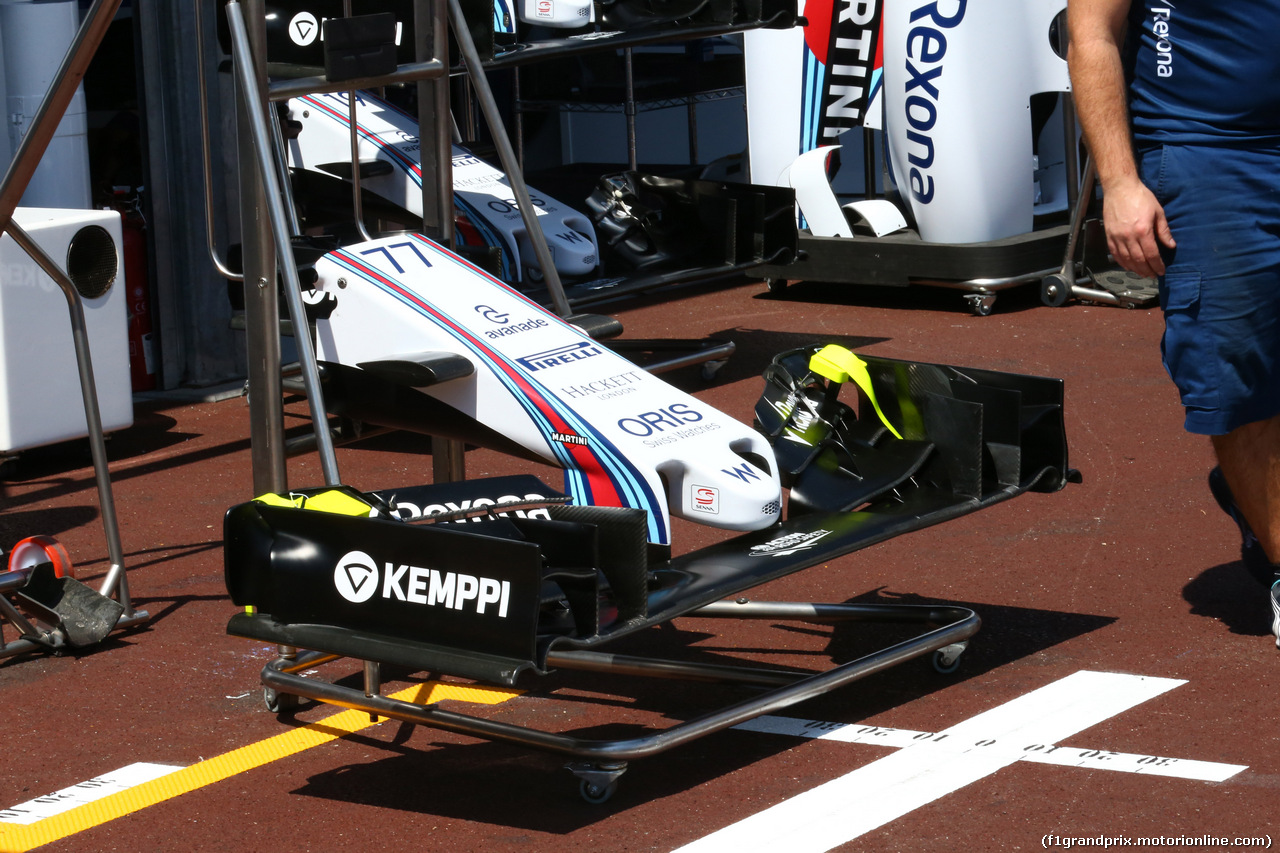 GP MONACO, 20.05.2015- Williams F1 Team FW37 Tech Detail