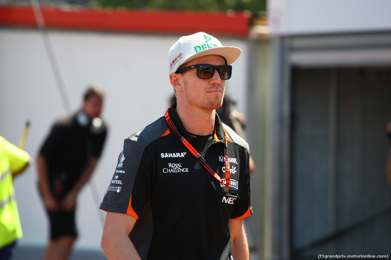 GP MONACO, 20.05.2015- Nico Hulkenberg (GER) Sahara Force India F1 VJM08
