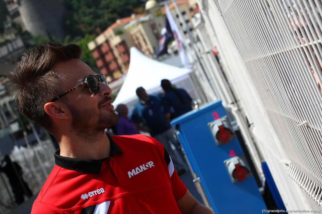 GP MONACO, 20.05.2015- William Stevens (GBR) Manor Marussia F1 Team