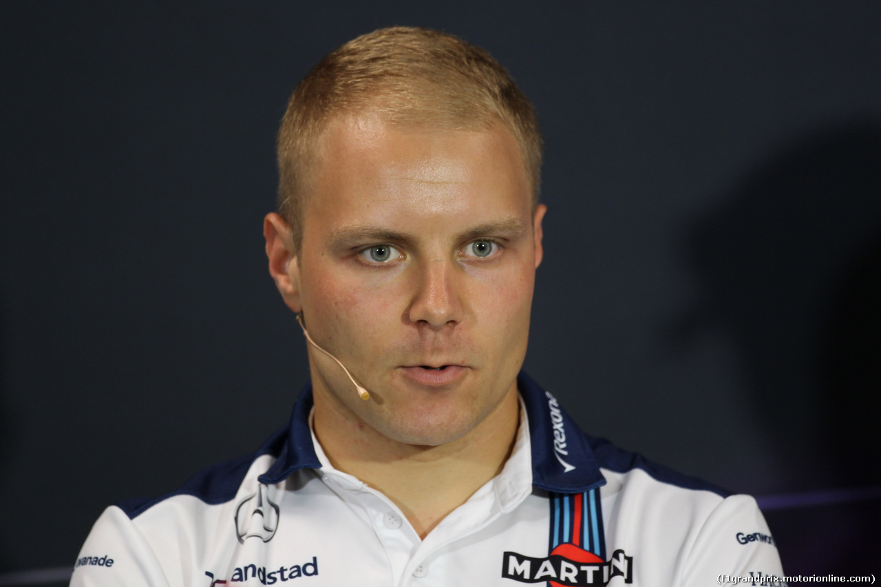 GP MONACO, 20.05.2015- Official Wednesday Fia Press Conference, Valtteri Bottas (FIN) Williams F1 Team FW37