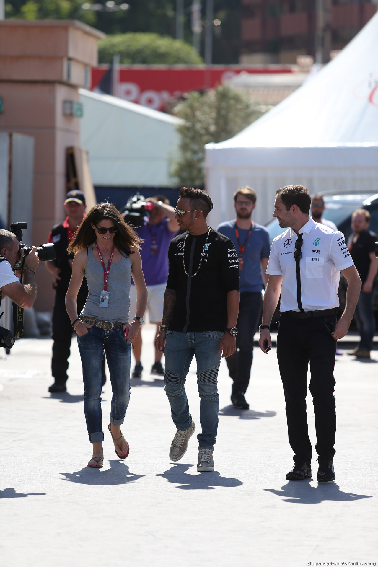 GP MONACO, 20.05.2015- Lewis Hamilton (GBR) Mercedes AMG F1 W06