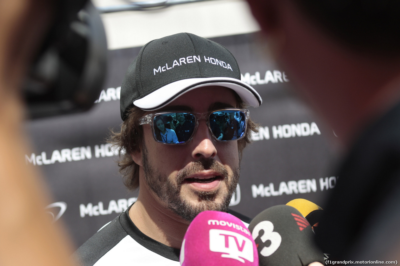 GP MONACO, 20.05.2015- Fernando Alonso (ESP) McLaren Honda MP4-30