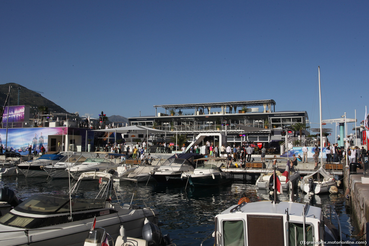 GP MONACO, 20.05.2015- The Redbull Energy Station Hospitality