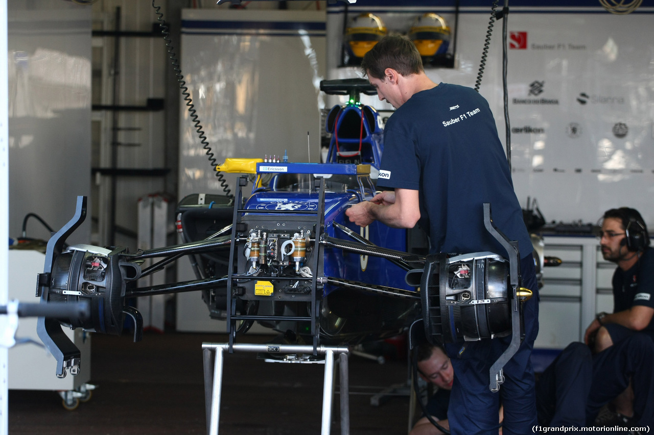 GP MONACO, 20.05.2015- Sauber F1 Team C34 Tech Detail
