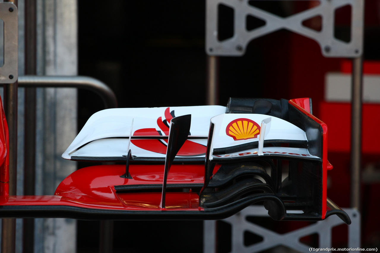 GP MONACO, 20.05.2015- Ferrari Frontal Wing