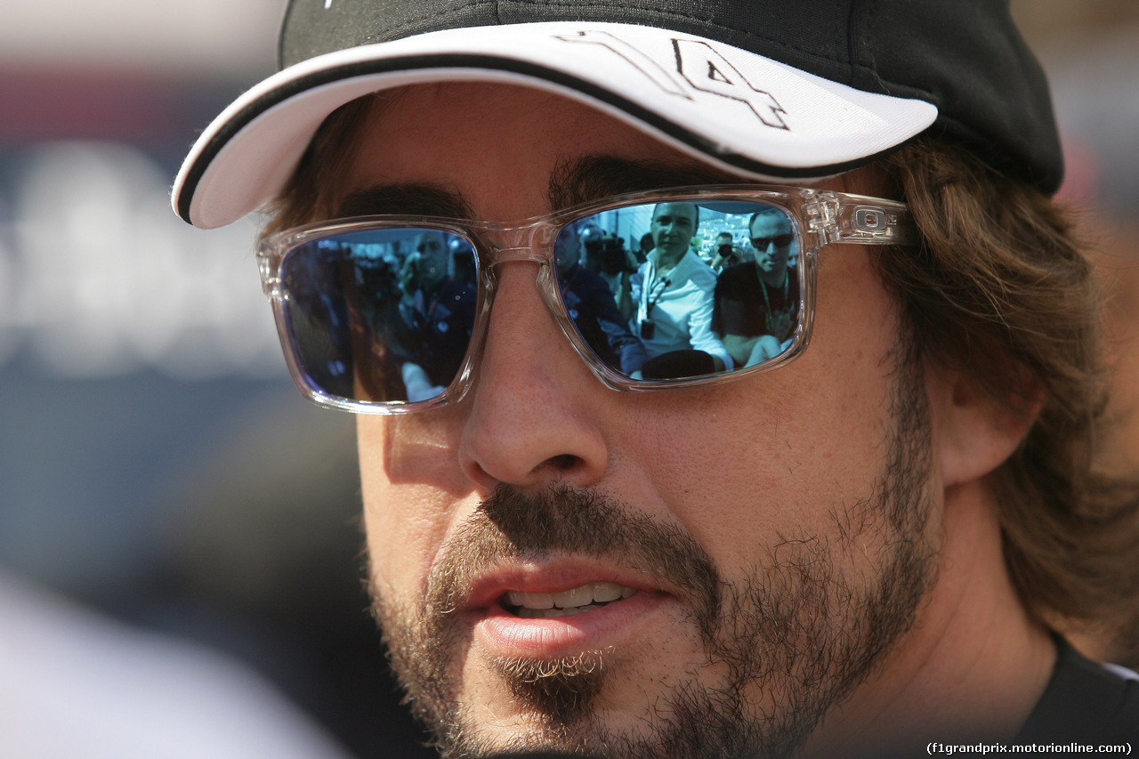 GP MONACO, 20.05.2015- Fernando Alonso (ESP) McLaren Honda MP4-30