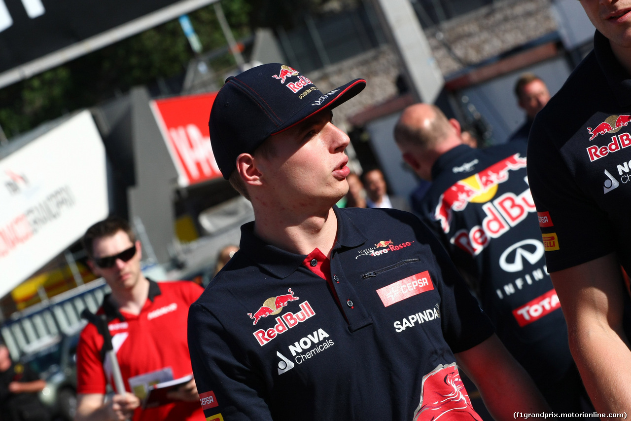 GP MONACO, 20.05.2015- Max Verstappen (NED) Scuderia Toro Rosso STR10