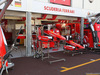 GP MONACO, 20.05.2015- Ferrari Garage