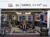 GP MONACO, 20.05.2015- Daniil Kvyat (RUS) Red Bull Racing RB11 garage