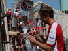 GP MONACO, 20.05.2015- Sebastian Vettel (GER) Ferrari SF15-T with the fans