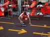GP MONACO, 20.05.2015- Ferrari Mechanic is preparing the pit stop area