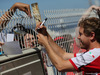 GP MONACO, 20.05.2015- Sebastian Vettel (GER) Ferrari SF15-T with the fans