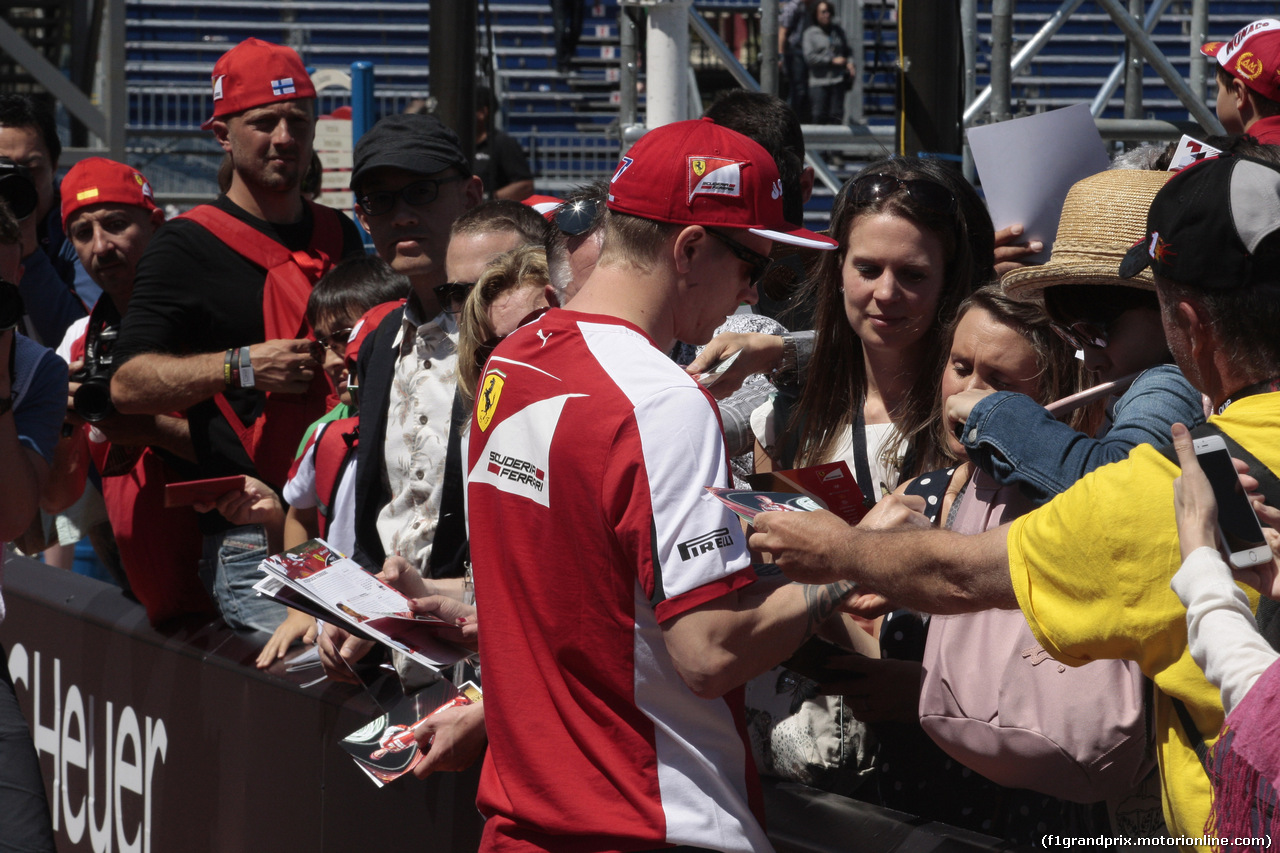 GP MONACO, 22.05.2015-  Kimi Raikkonen (FIN) Ferrari SF15-T