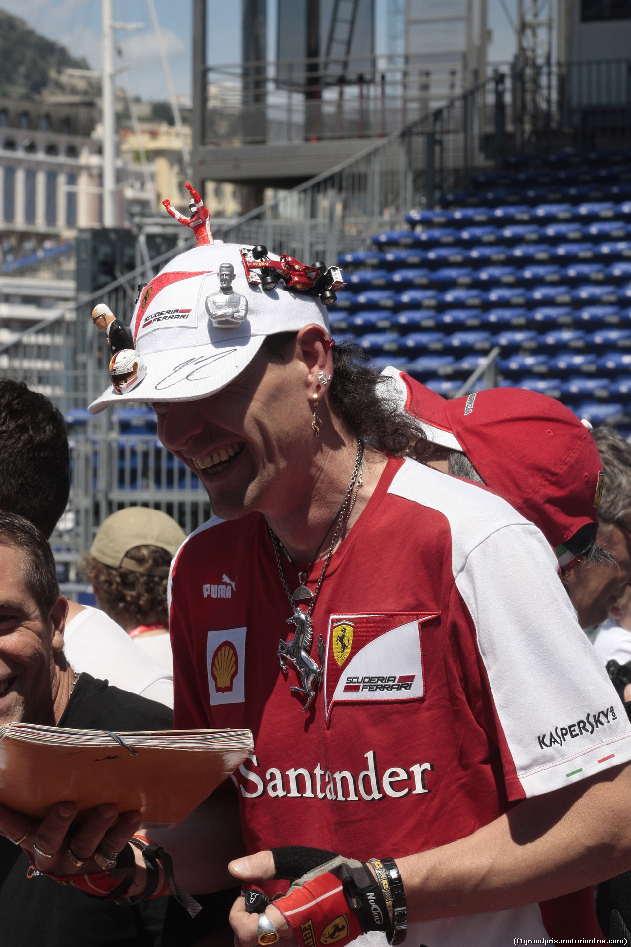 GP MONACO, 22.05.2015-  Ferrari Fan