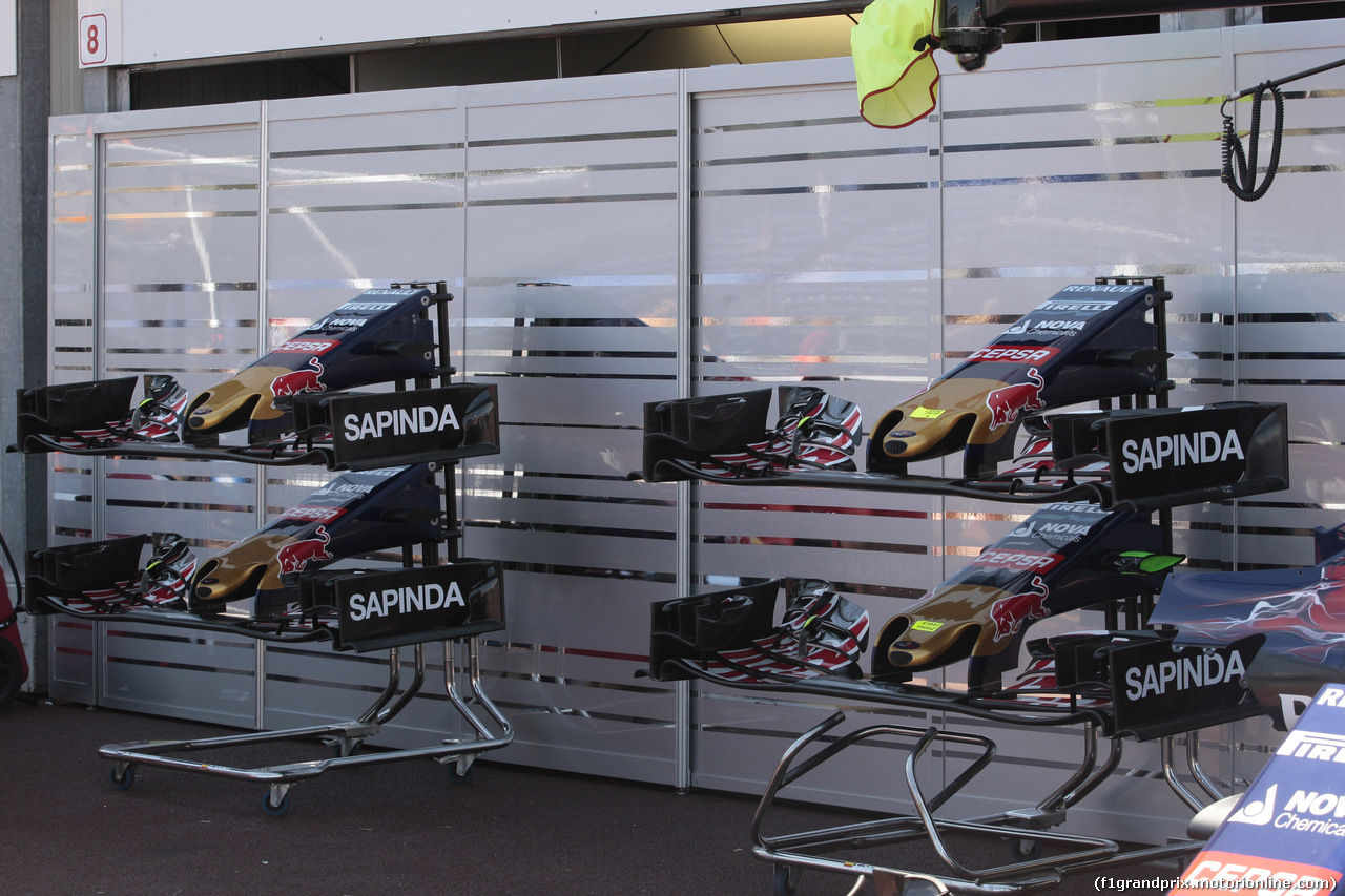 GP MONACO, 22.05.2015-  Scuderia Toro Rosso STR10 Frontal Wing