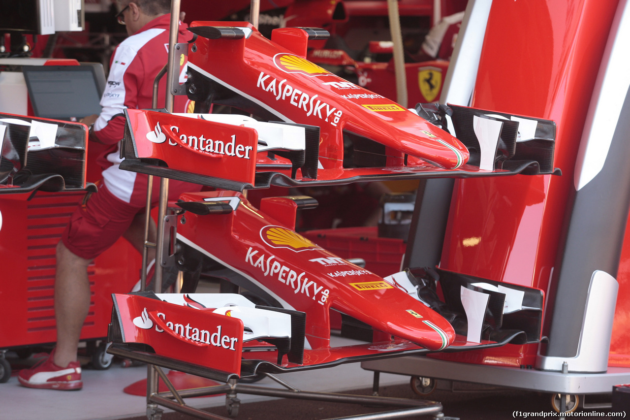 GP MONACO, 22.05.2015-  Ferrari SF15-T Frontal Wing