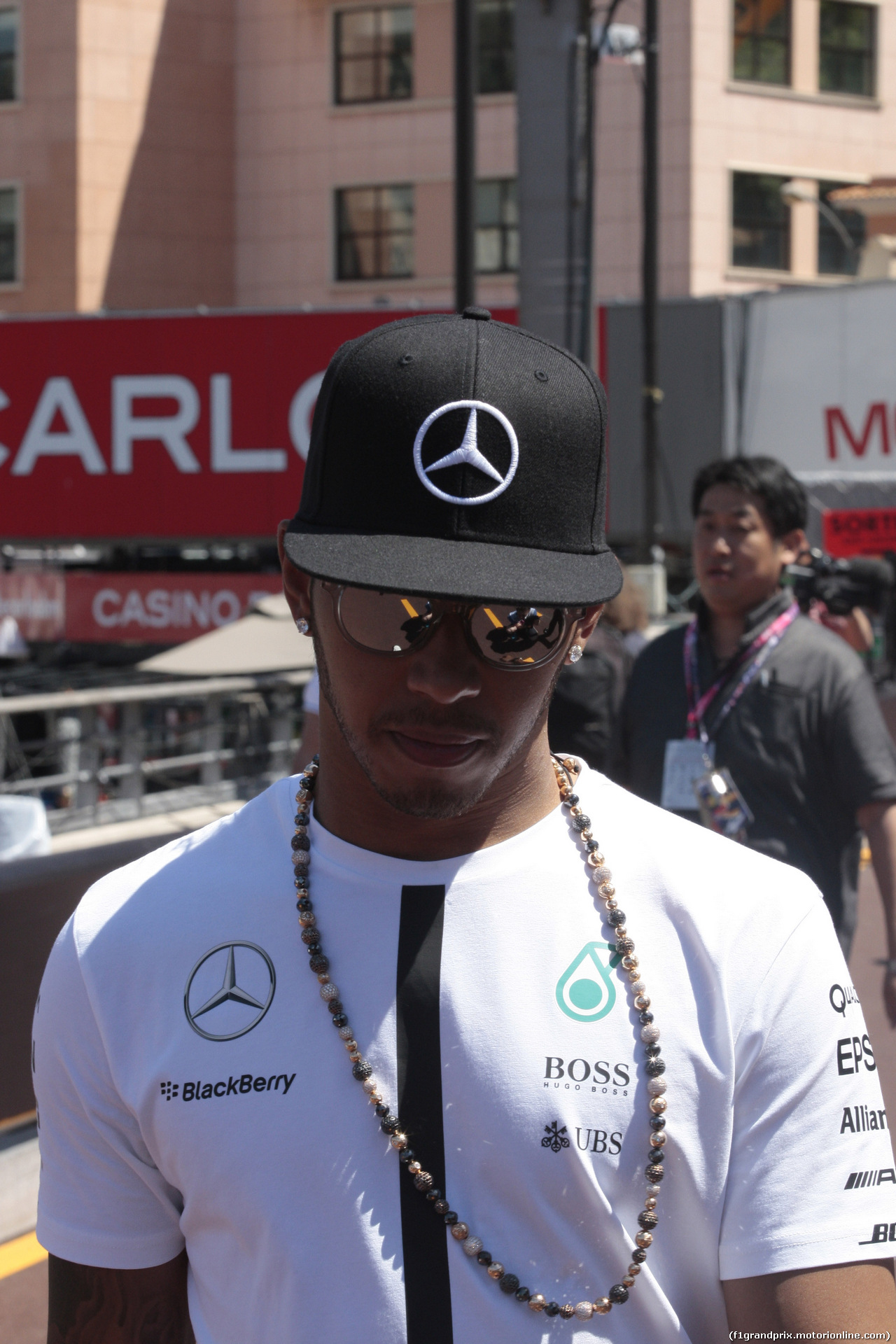 GP MONACO, 22.05.2015-  Lewis Hamilton (GBR) Mercedes AMG F1 W06