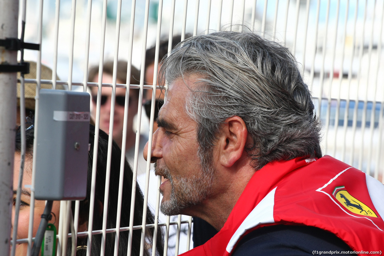 GP MONACO, 22.05.2015-  Maurizio Arrivabene (ITA) Ferrari Team Principal