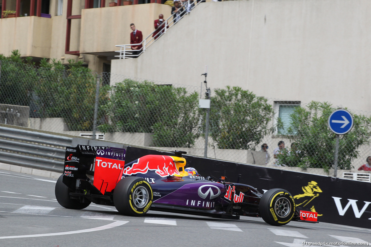 GP MONACO, 23.05.2015- Prove Libere 3, Daniel Ricciardo (AUS) Red Bull Racing RB11