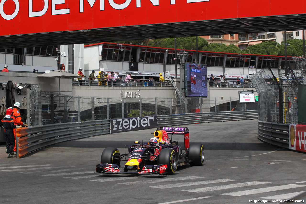 GP MONACO, 23.05.2015- Prove Libere 3, Daniel Ricciardo (AUS) Red Bull Racing RB11