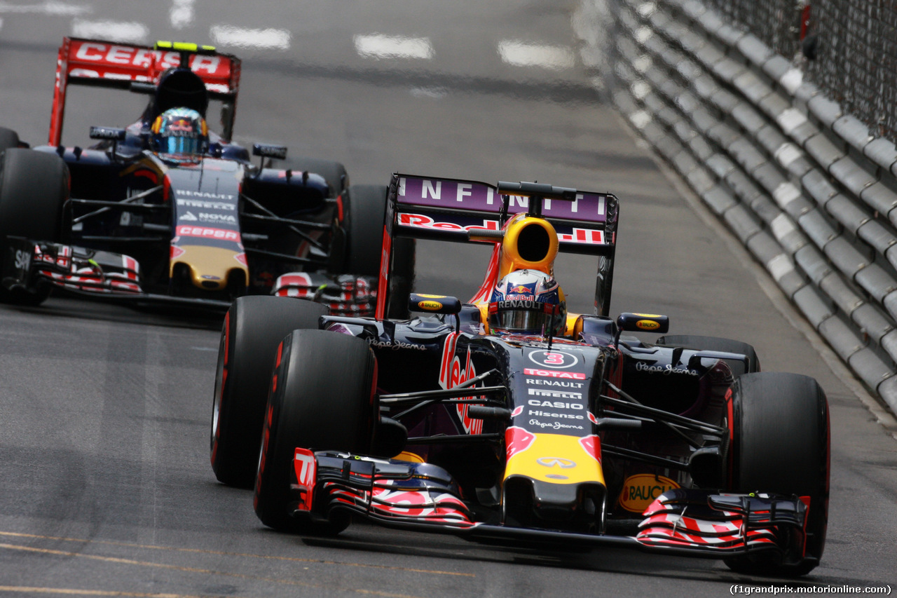 GP MONACO, 23.05.2015- Prove Libere 3, Daniel Ricciardo (AUS) Red Bull Racing RB11