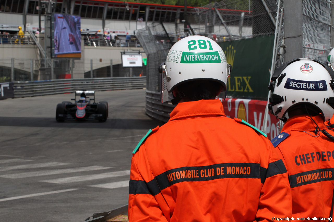 GP MONACO, 23.05.2015- Prove Libere 3, Fernando Alonso (ESP) McLaren Honda MP4-30