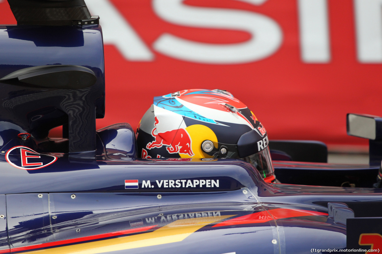 GP MONACO, 23.05.2015- Prove Libere 3, Max Verstappen (NED) Scuderia Toro Rosso STR10