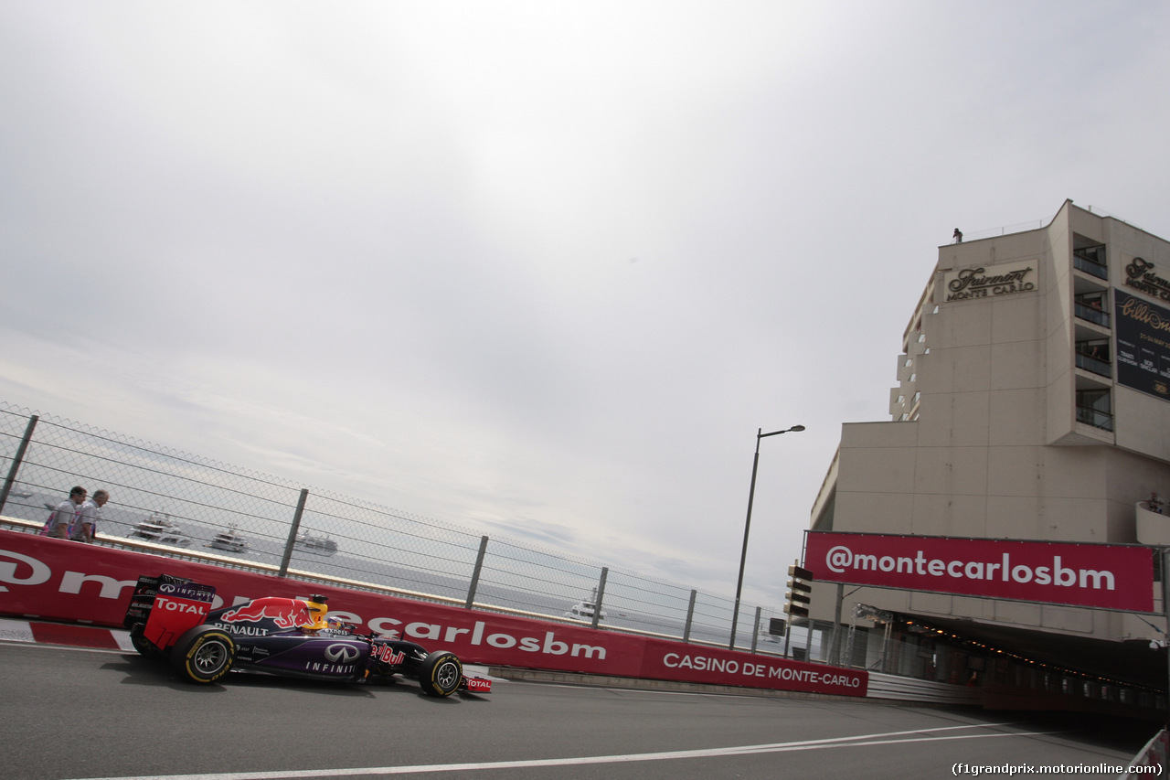 GP MONACO, 23.05.2015- Prove Libere 3, Daniel Ricciardo (AUS) Red Bull Racing RB11