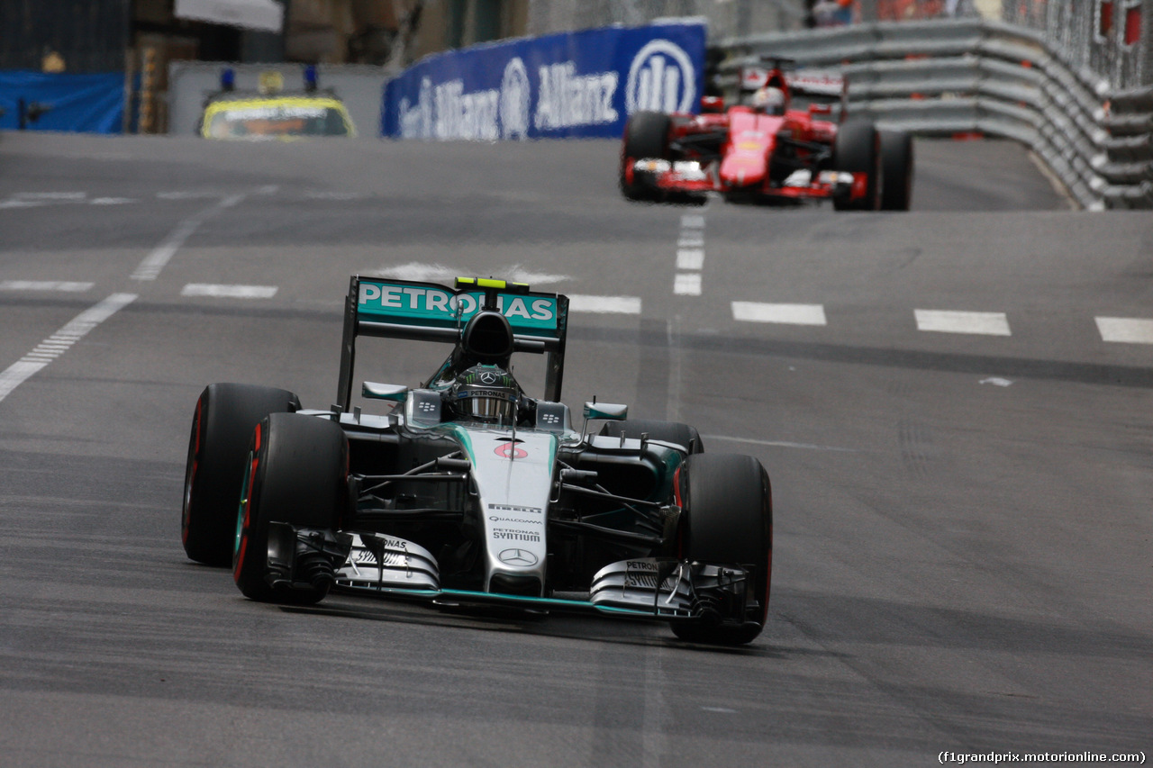 GP MONACO, 23.05.2015- Prove Libere 3, Nico Rosberg (GER) Mercedes AMG F1 W06