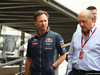 GP MONACO, 23.05.2015- Christian Horner (GBR), Red Bull Racing, Sporting Director  e Ron Dennis (GBR) McLaren Executive Chairman