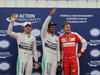 GP MONACO, 23.05.2015- Festeggiamenti after qualyfing, Pole Position Lewis Hamilton (GBR) Mercedes AMG F1 W06 , 2nd Nico Rosberg (GER) Mercedes AMG F1 W06m 3rd Sebastian Vettel (GER) Ferrari SF15-T