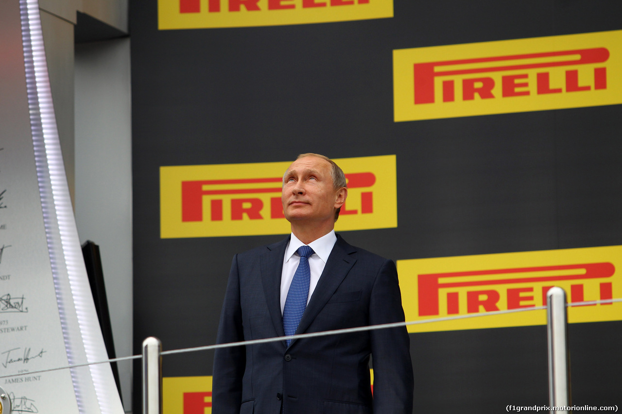 GP RUSSIA, 11.10.2015 - Gara, Vladimir Putin (RUS) Russian Federation President