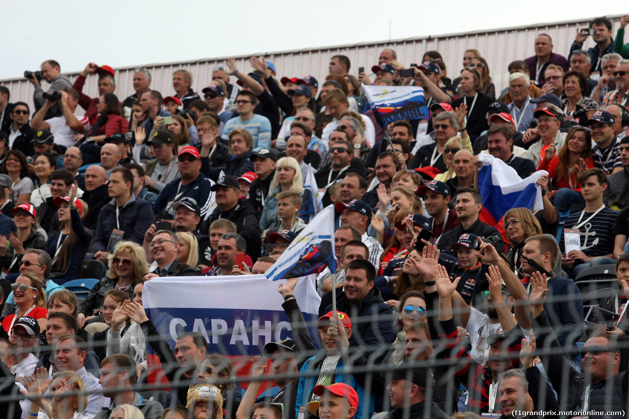 GP RUSSIA, 11.10.2015 - Gara, Fans