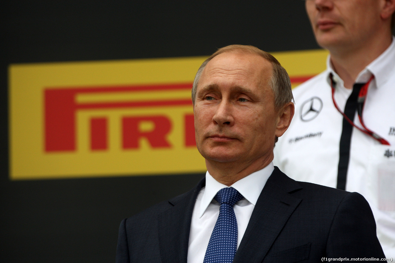 GP RUSSIA, 11.10.2015 - Gara, Vladimir Putin (RUS) Russian Federation President