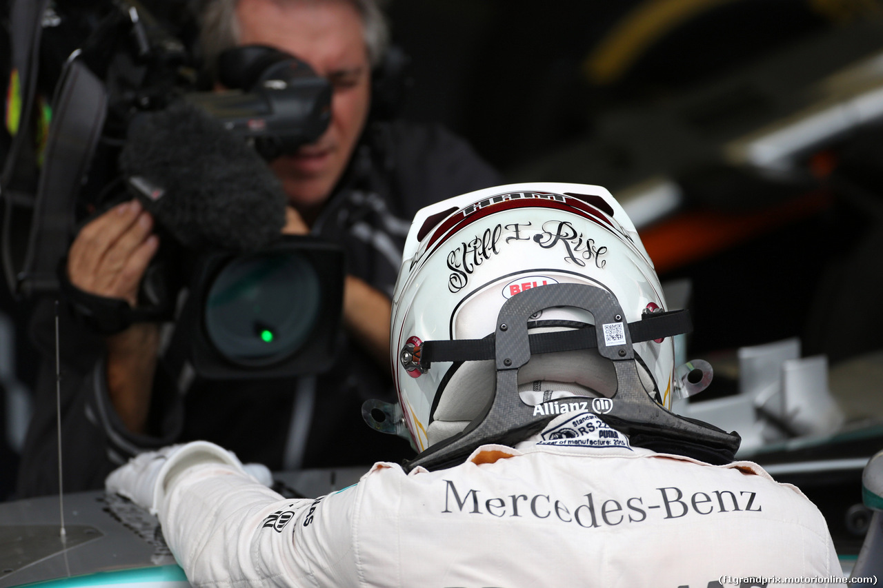 GP RUSSIA, 11.10.2015 - Gara, Lewis Hamilton (GBR) Mercedes AMG F1 W06 vincitore