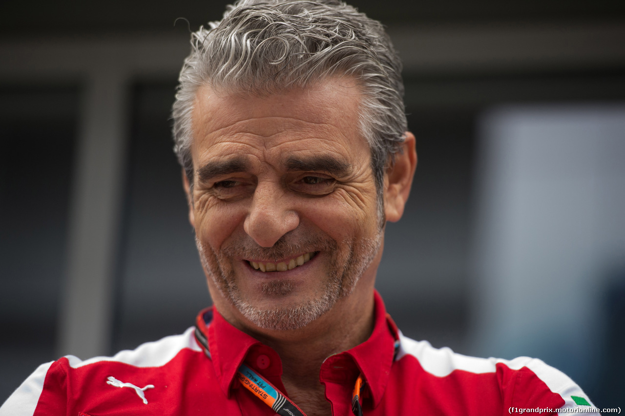 GP RUSSIA, 11.10.2015 - Gara, Maurizio Arrivabene (ITA) Ferrari Team Principal