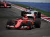 GP RUSSIA, 11.10.2015 - Gara, Kimi Raikkonen (FIN) Ferrari SF15-T davanti a Valtteri Bottas (FIN) Williams F1 Team FW37