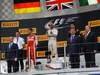 GP RUSSIA, 11.10.2015 - Gara, 1st position Lewis Hamilton (GBR) Mercedes AMG F1 W06, secondo Sebastian Vettel (GER) Ferrari SF15-T e terzo Sergio Perez (MEX) Sahara Force India F1 VJM08 with Vladimir Putin (RUS) Russian Federation President e Dmitry Kozak (RUS) Russian Deputy Prime Minister