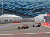 GP RUSSIA, 11.10.2015 - Gara, Daniel Ricciardo (AUS) Red Bull Racing RB11 e Valtteri Bottas (FIN) Williams F1 Team FW37