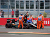 GP RUSSIA, 11.10.2015 - Gara, Crash, Marcus Ericsson (SUE) Sauber C34 e Nico Hulkenberg (GER) Sahara Force India F1 VJM08