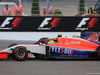 GP RUSSIA, 11.10.2015 - Gara, Roberto Merhi (ESP) Manor Marussia F1 Team e Carlos Sainz Jr (ESP) Scuderia Toro Rosso STR10