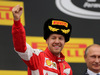 GP RUSSIA, 11.10.2015 - Gara, secondo Sebastian Vettel (GER) Ferrari SF15-T e Vladimir Putin (RUS) Russian Federation President