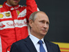 GP RUSSIA, 11.10.2015 - Gara, Vladimir Putin (RUS) Russian Federation President e Sebastian Vettel (GER) Ferrari SF15-T