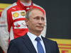 GP RUSSIA, 11.10.2015 - Gara, Vladimir Putin (RUS) Russian Federation President e Sebastian Vettel (GER) Ferrari SF15-T