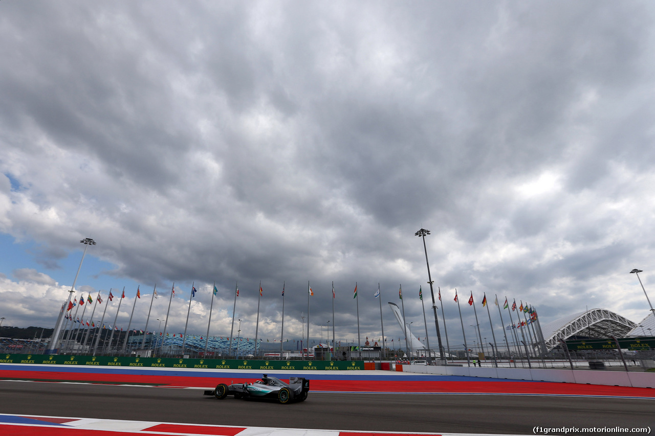 GP RUSSIA, 10.10.2015 - Prove Libere 3, Lewis Hamilton (GBR) Mercedes AMG F1 W06
